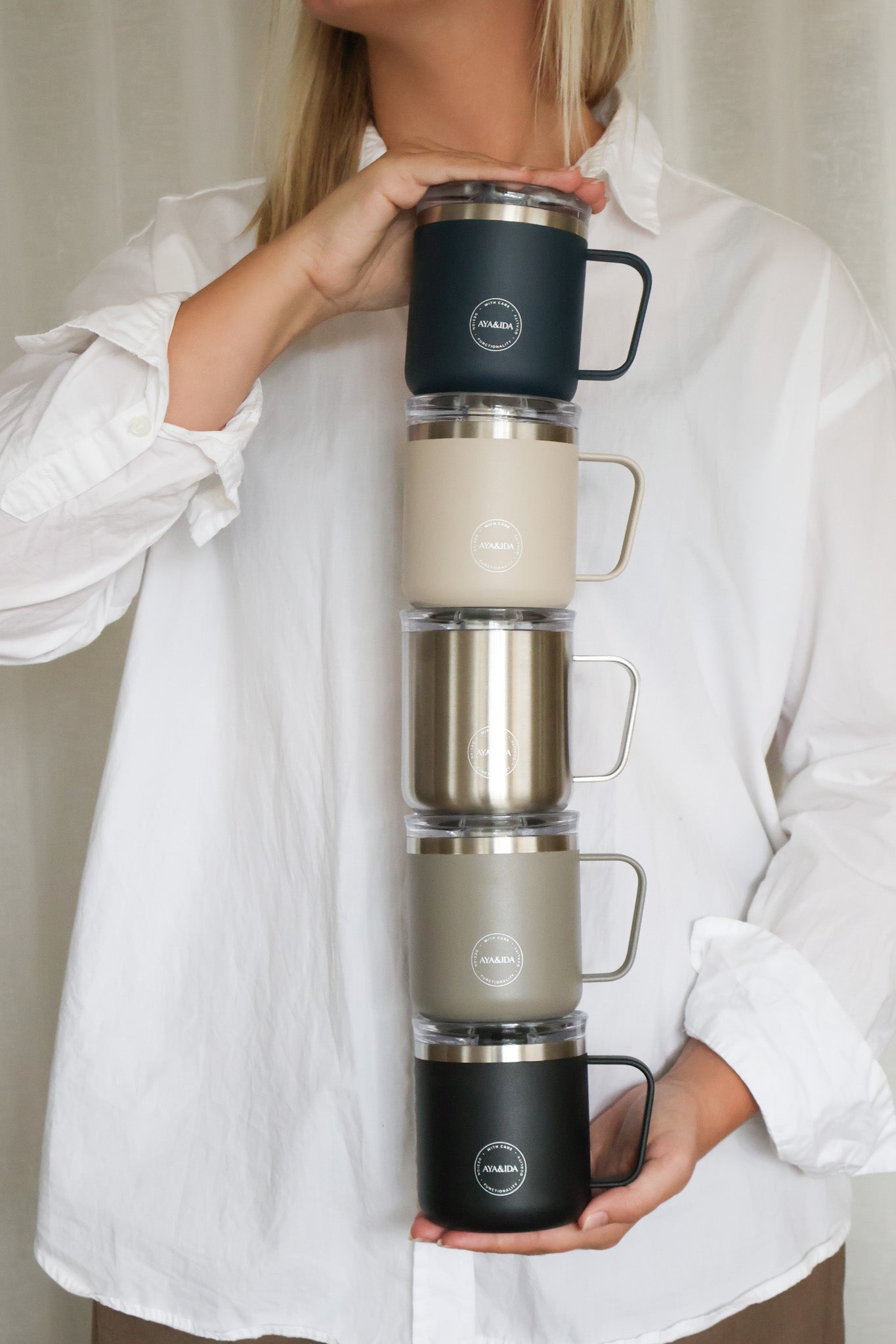 Carry termokop, Navy blue - 300 ml